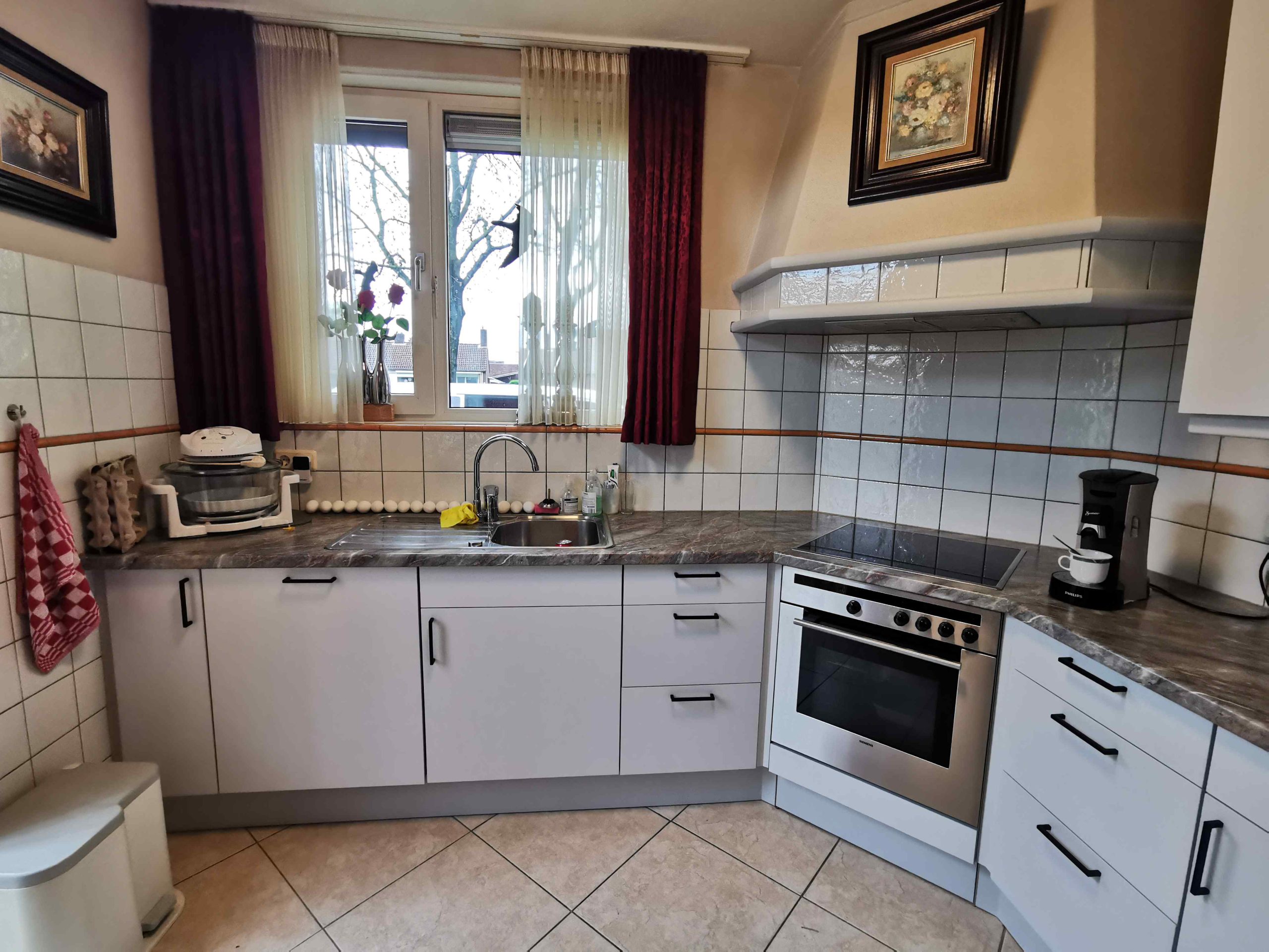 Keukenombouw wrappen en nieuwe fronten, foto 1