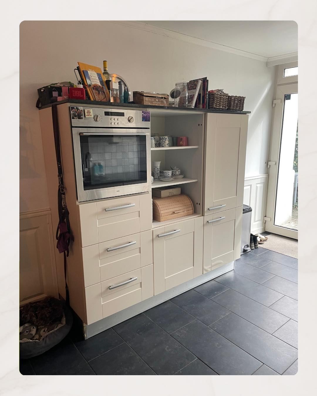 Voor: Instagram-post van Kitchen Perfect: ✨ 𝐄𝐞𝐧 𝐤𝐞𝐮𝐤𝐞𝐧 𝐝𝐢𝐞 𝐤𝐥𝐞𝐮𝐫 𝐝𝐮𝐫𝐟𝐭!