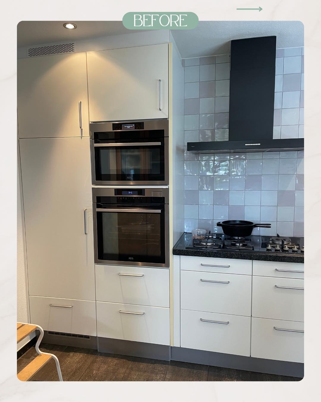 Instagram-post van Kitchen Perfect: 𝐋𝐞𝐬𝐬 𝐢𝐬 𝐦𝐨𝐫𝐞. 𝐄𝐧 𝐝𝐚𝐭 𝐳𝐢𝐞 𝐣𝐞 𝐡𝐢𝐞𝐫.🤩
